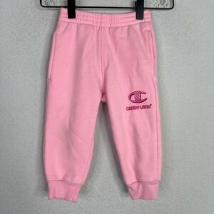 Champion x Candyland Pants Kids 2T Pink Elastic Waist Pull On Playful Sweatpants